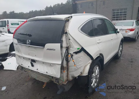 2014 Honda Cr-V Ex-L from USA, damaged, VIN 5J6RM4H75EL100826